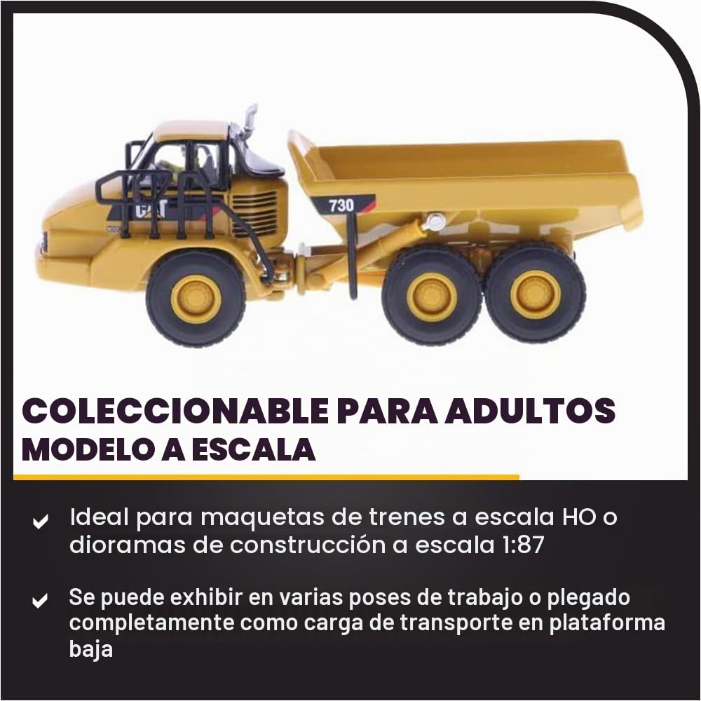 Die Cast Master - 1:87 Cat 730 Articulated Truck - DCM85130