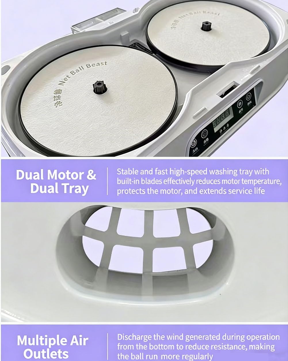 Pulidor y limpiador automático de bolas de billar, máquina de limpieza de bolas de billar con pantalla LCD, función seca, fieltro de lana, para 22 bolas de billar