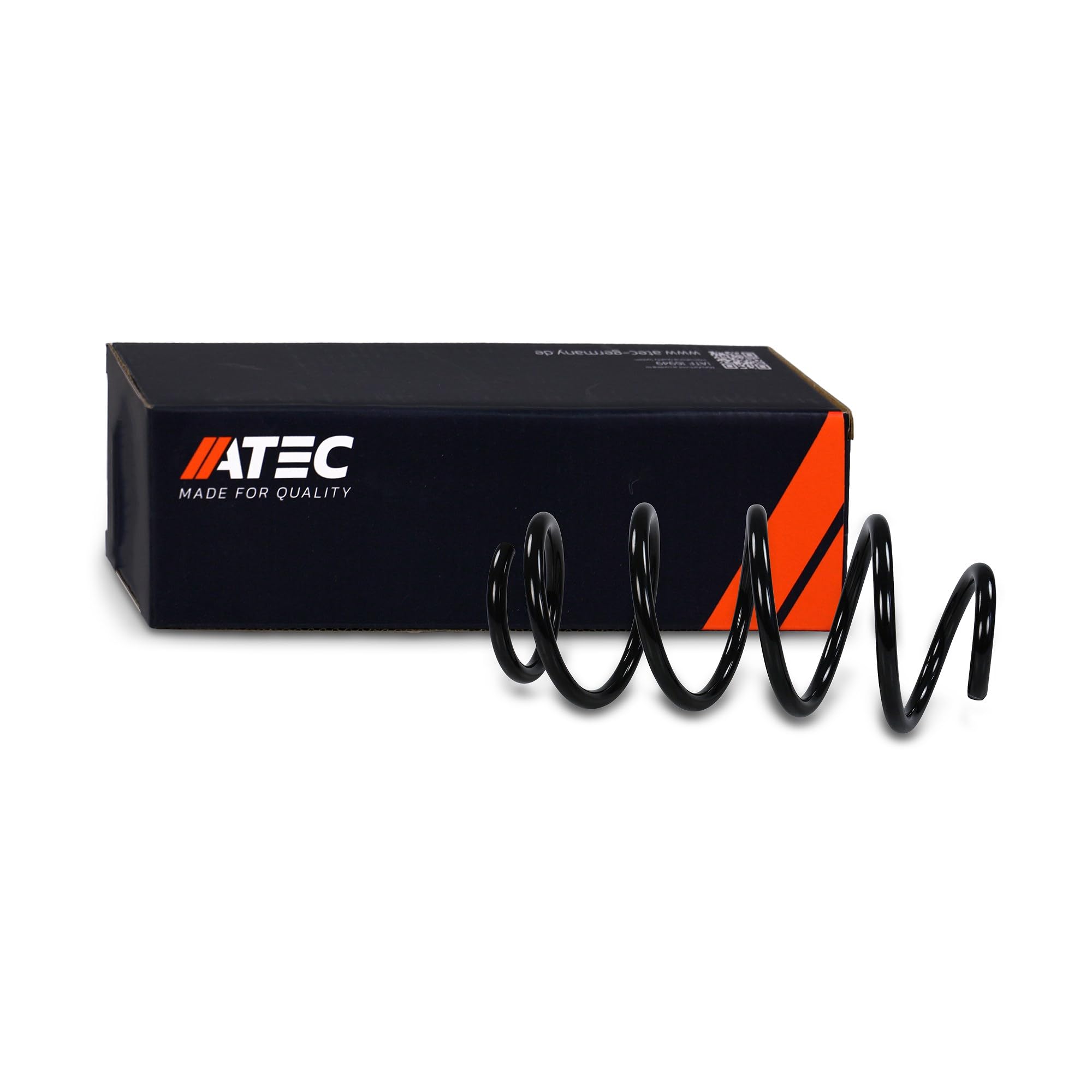 ATEC Germany 1x molla elicoidale anteriore Compatibile con SEAT ALHAMBRA (710, 711), VW TOURAN (1T3), SHARAN (7N1, 7N2)