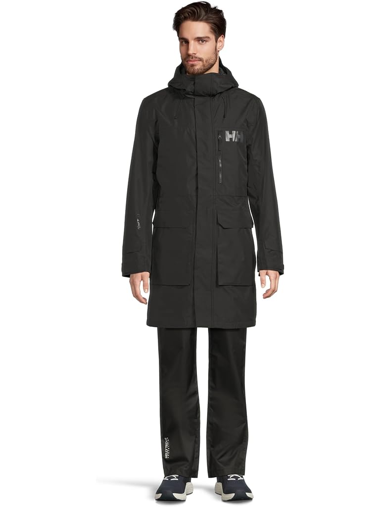 Black Helly Hansen Rigging Coat
