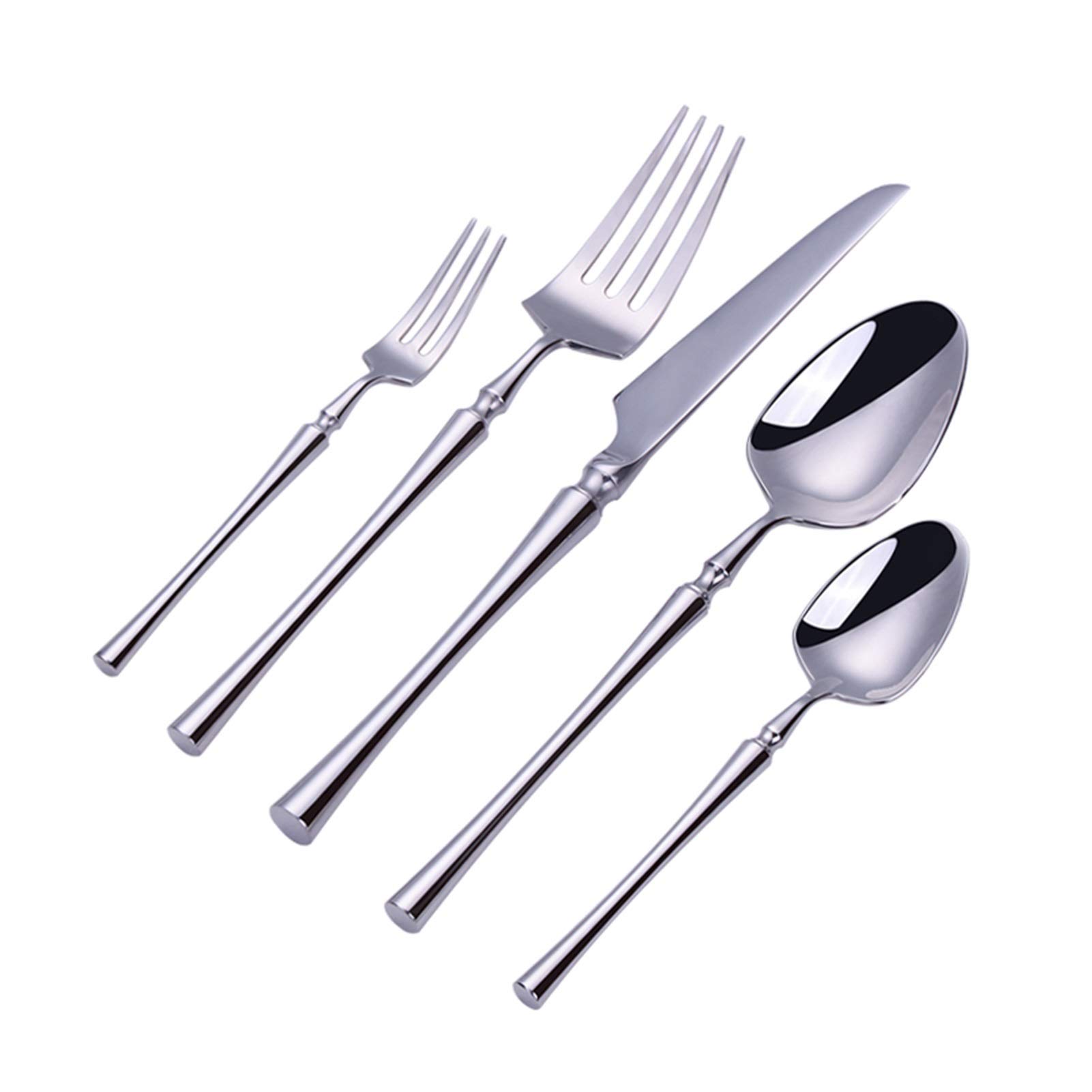 Couverts acier inoxydable 30 pièces pour sublimer vos repas de fête et du quotidien