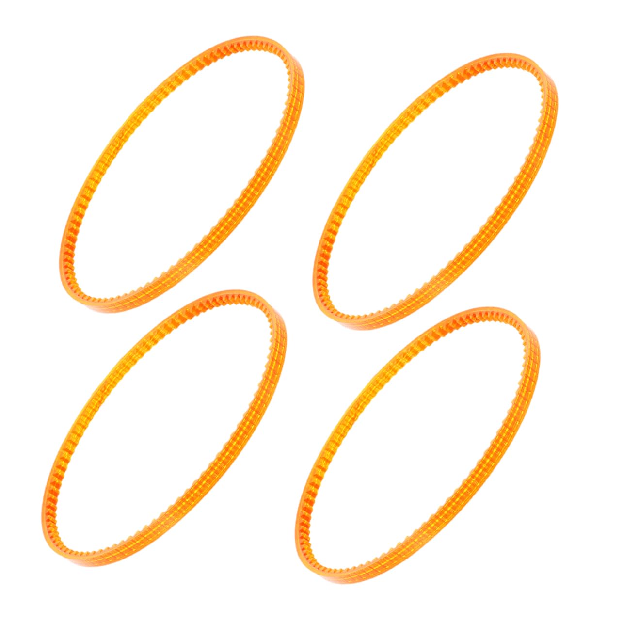 Cabilock 4Pcs Cotton Candy Machine Belts Replacement Parts for Efficient Candy Production Commercial Use Compatible with Various Candy Makers