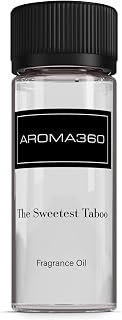 Aroma360 - The Sweetest Taboo Fragrance Oil Scent - Luxury Aromatherapy Scent Diffuser Oil - Hints of Lemon Crème, Pomegranates, & Raspberries - for Essential Oil Diffusers - for Home & Office - 50mL