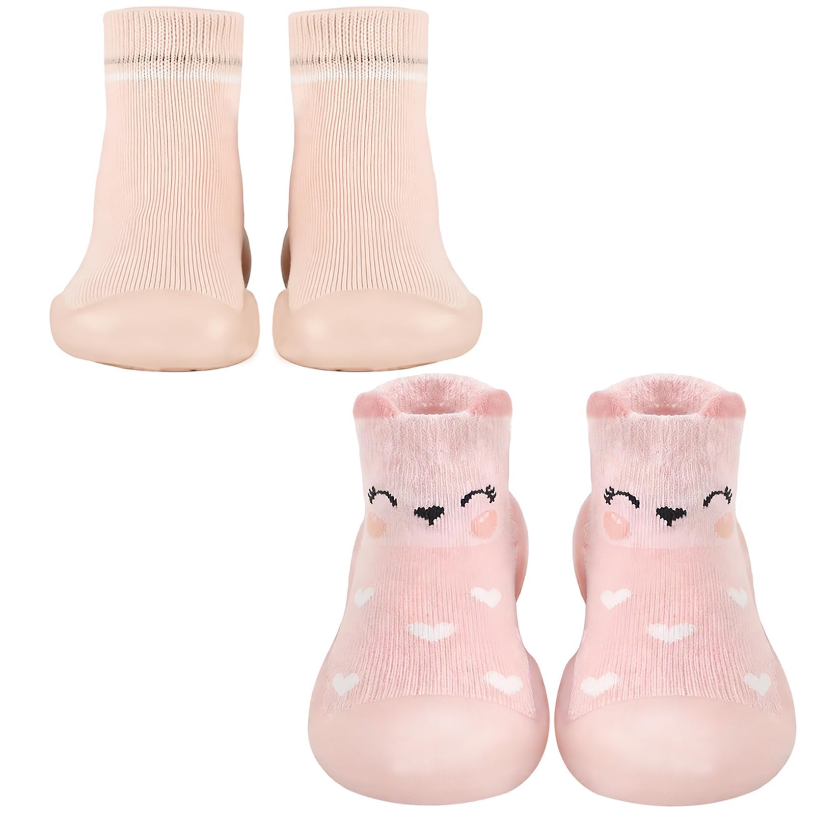 flintronic Zapatos Bebe Primeros Pasos, Zapatos Primeros Pasos con Suela de Goma, Zapatillas de Suela Blanda Antideslizantes y Transpirable para Bebés Niñas y Niños — view 14