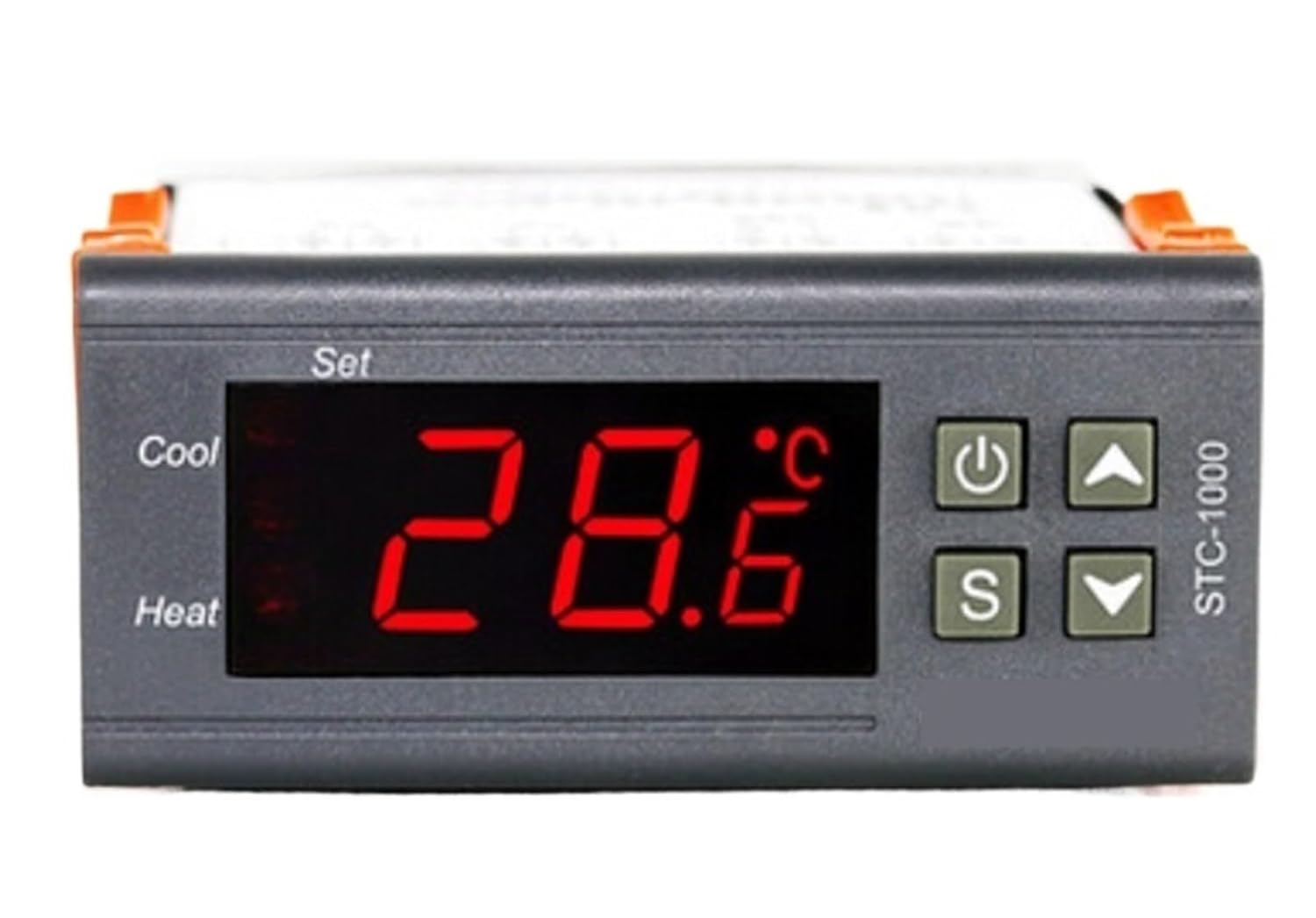 SYOAXVVD 1pcs 24v Aquarium Seafood hatching machine cabinet electronic digital thermostat a fine stc-1000 temperature controller