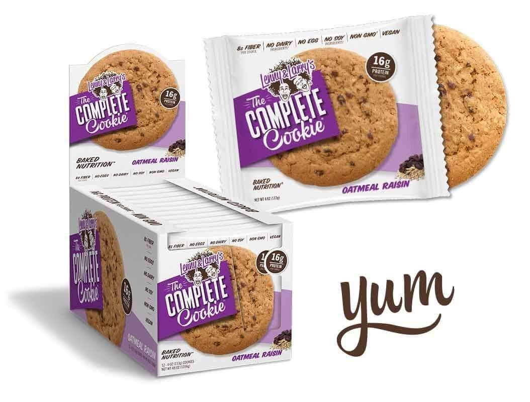 Lenny & Larry'sComplete 12 Cookies, Oatmeal Raisins