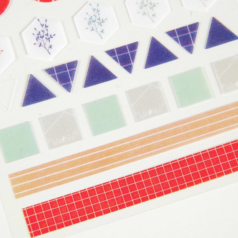 Image of Decorative Literary Stickers Set for Journaling, Scrapbooking, Planner Decoration, DIY Crafts & Bullet Journal - Aesthetic Pattern Sticker Sheets (Multi-Design Pack)
