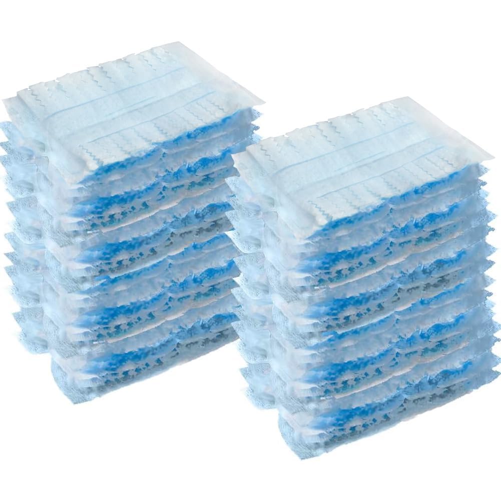 Vicloon 24Pcs Flash Duster Refills 24 Pcs Flash Duster Refills, Refill Duster For Cleaning, Disposable Duster Heads, Strong Electrostatic Dust Removal Manual Dust Refill Pack, For Cleaning Blinds Office Home Fans Dust Dirt