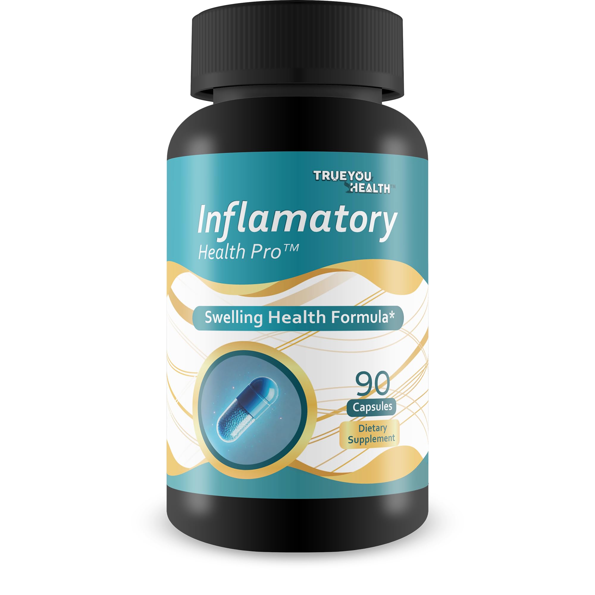 Inflammatory Health Pro - Our Best Natural Support for Joint & Muscle Comfort - Healthy Anti Swelling Supplements - Muscle Ache Supplements - Joint Stiffness Supplements Anti Swelling Pills