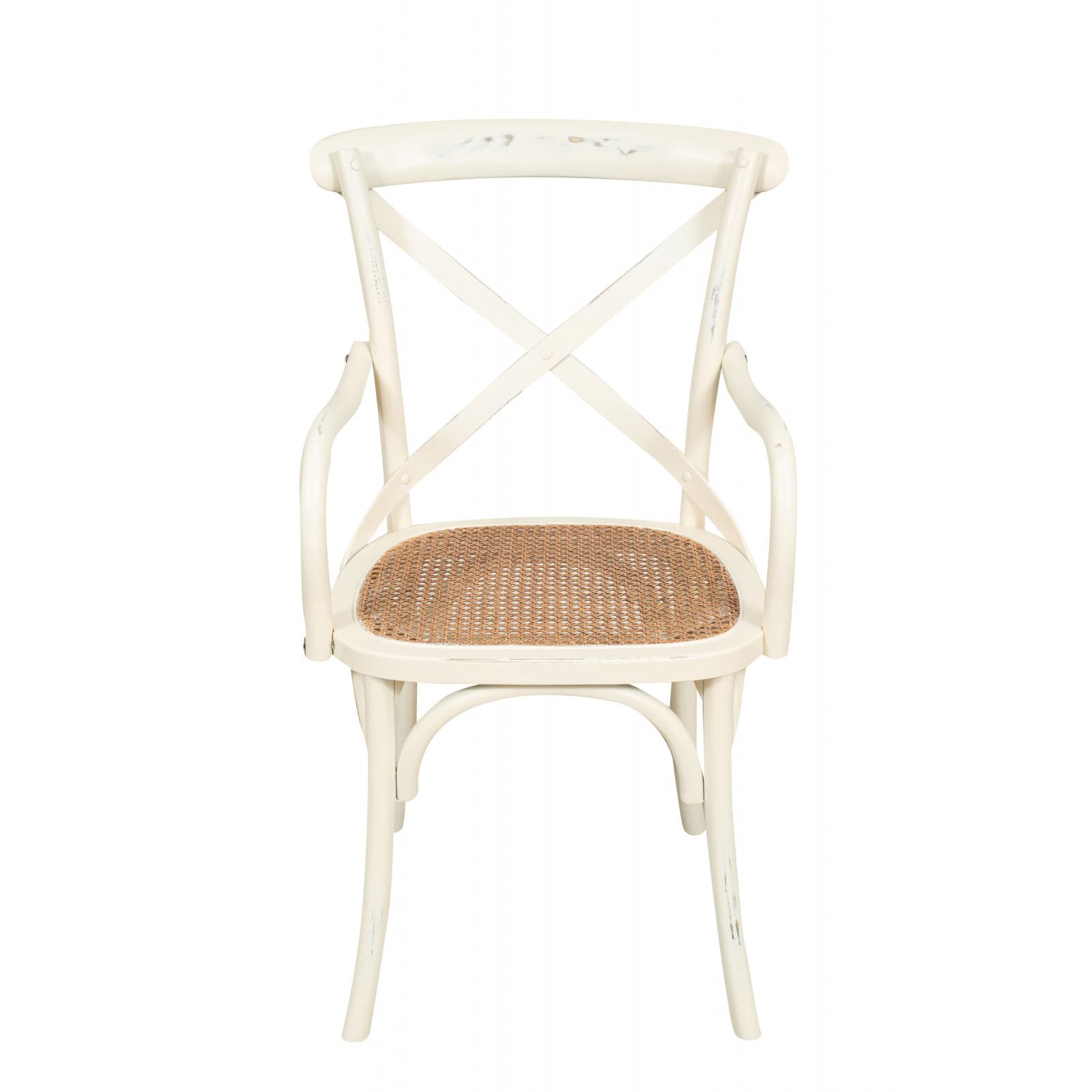 Biscottini Chaise Salle a Manger Bois 86x42x46 cm - Chaise rotin Salle à Manger et Chaise de Cuisine - Chaise bistrot Bois - Chaise Bois bistrot