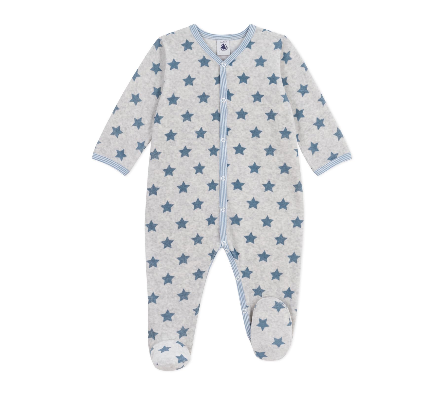 Pequeño Barco Pijamas Bebé de Terciopelo