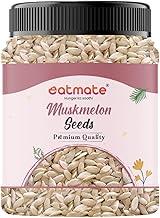 Eatmate Natural Muskmelon Seeds | Kharbooj Magaj | Kharbhuja Beej for Eating | High in Protein, Potassium, Magnesium & Iron | Immunity Booster Superfood | Healthy Snack, Topping and Cooking Use (1 Kg)