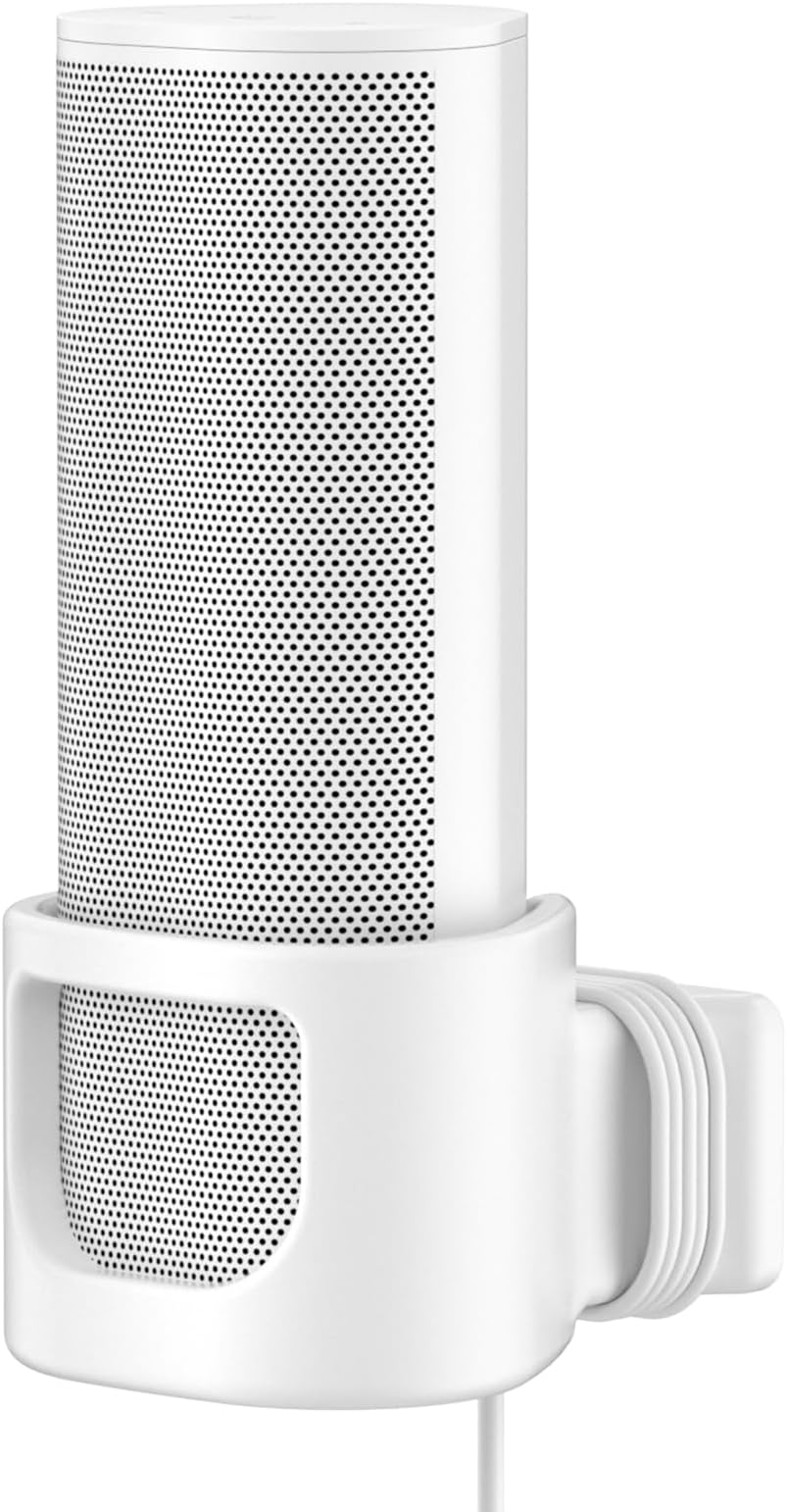 Sturdy Speaker Wall Mount For Sonos Roam 2, Roam, Sl - Space Saving Bracket Easy To Install Mounting Bracket, White