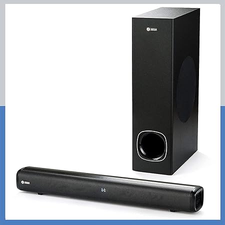 Zoook Rocker Studio 160 Watt 2.1 Channel Wireless Bluetooth Soundbar (Black) at Rs. 4799