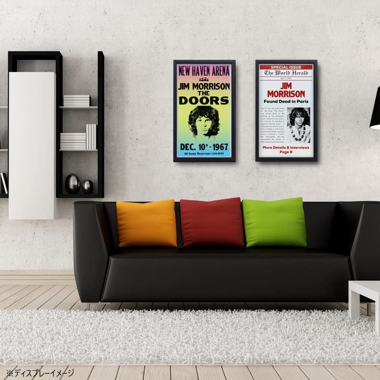 Amazon.co.jp: 額入りバンドポスター JIM MORRISON THE DOORS ジム