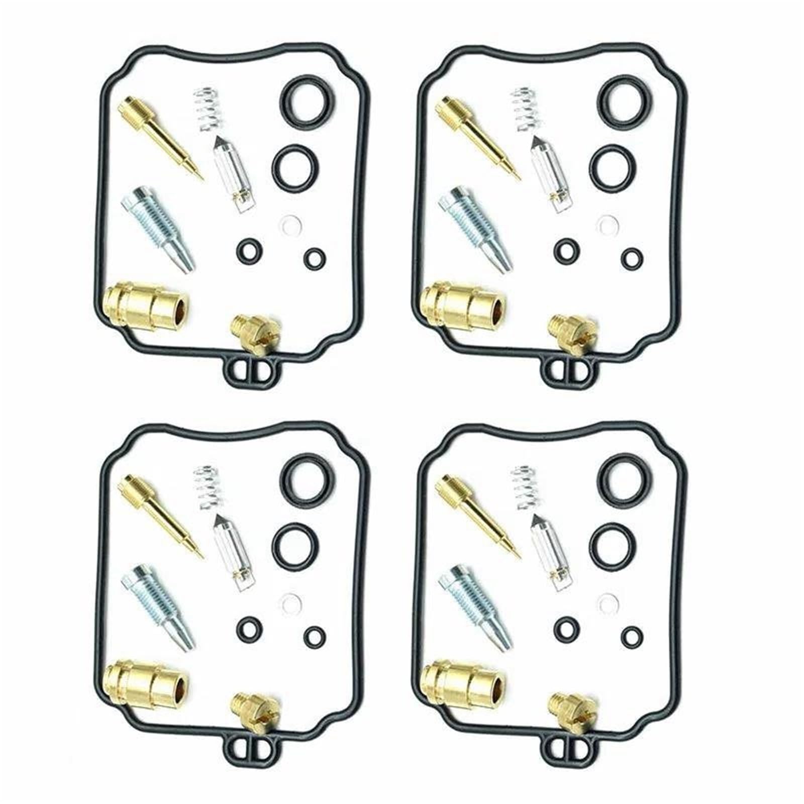 Kit Reparación Carburador Para YAMAHA XJ600N XJ600S XJ600 Diversion Regiones | Kit de reconstrucción de carburador de junta de motocicleta, 4 juegos 1996-2002(Color1)