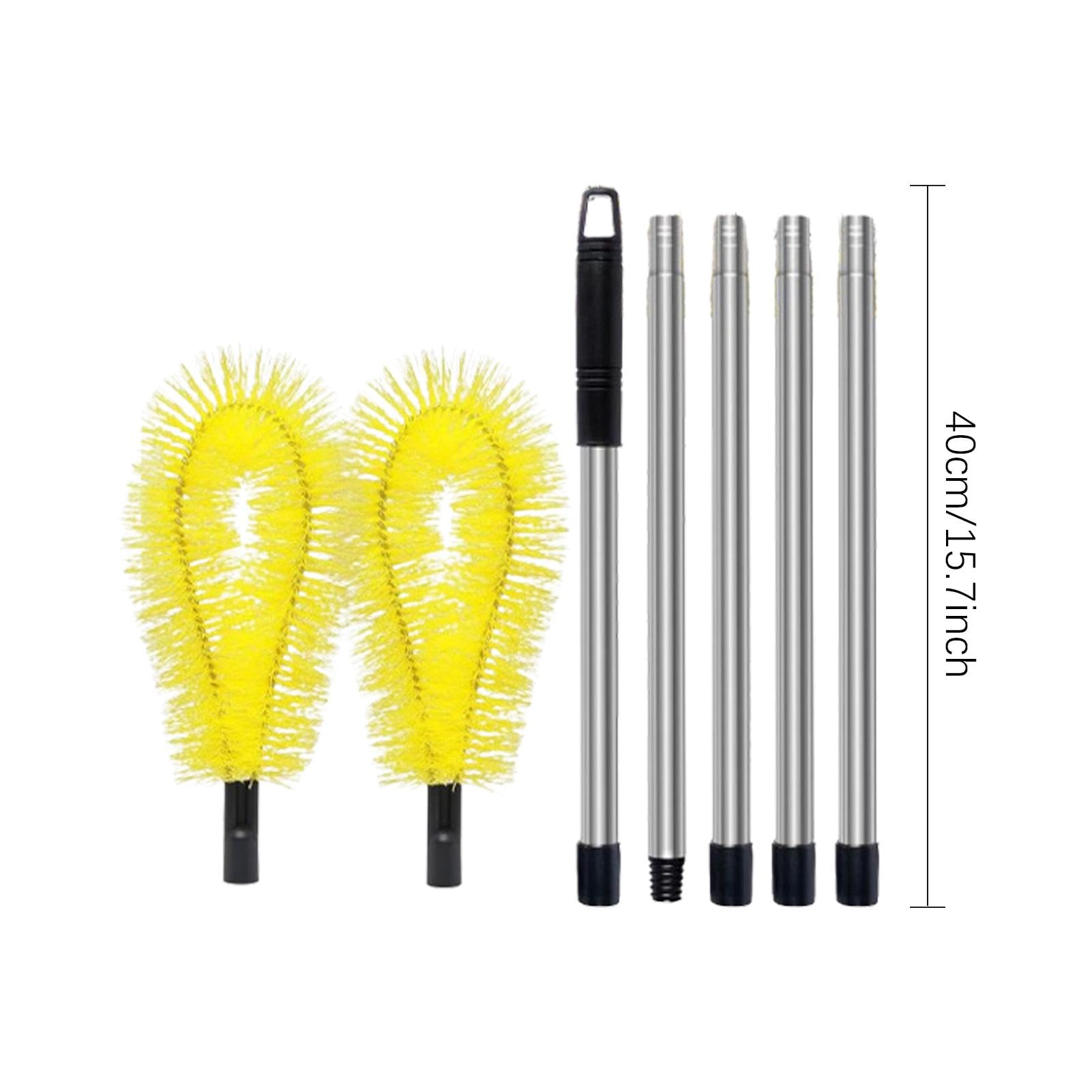 Kit De Nettoyage De Gouttières Novaliv - Manche Télescopique 3.3m, Brosse, Grattoir, Pour Nettoyer Sans échelle - 5
