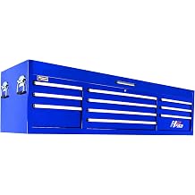Homak H2PRO Series 72-Inch 10-Drawer Top Chest، Blue، BL02010720