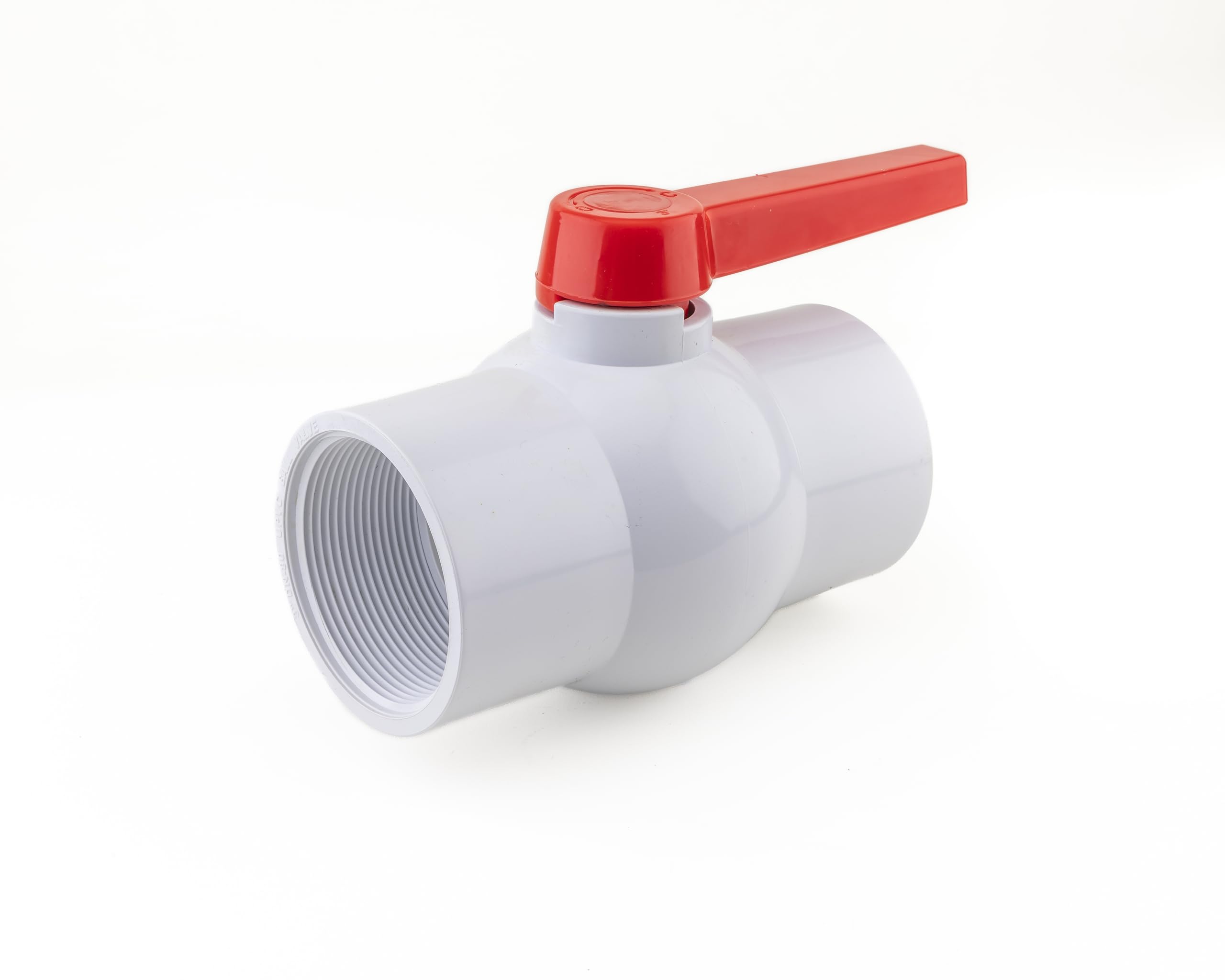 URA WATER - PVC Shut-Off Ball Valve 3" - 150 psi - Schedule 40 - Threaded