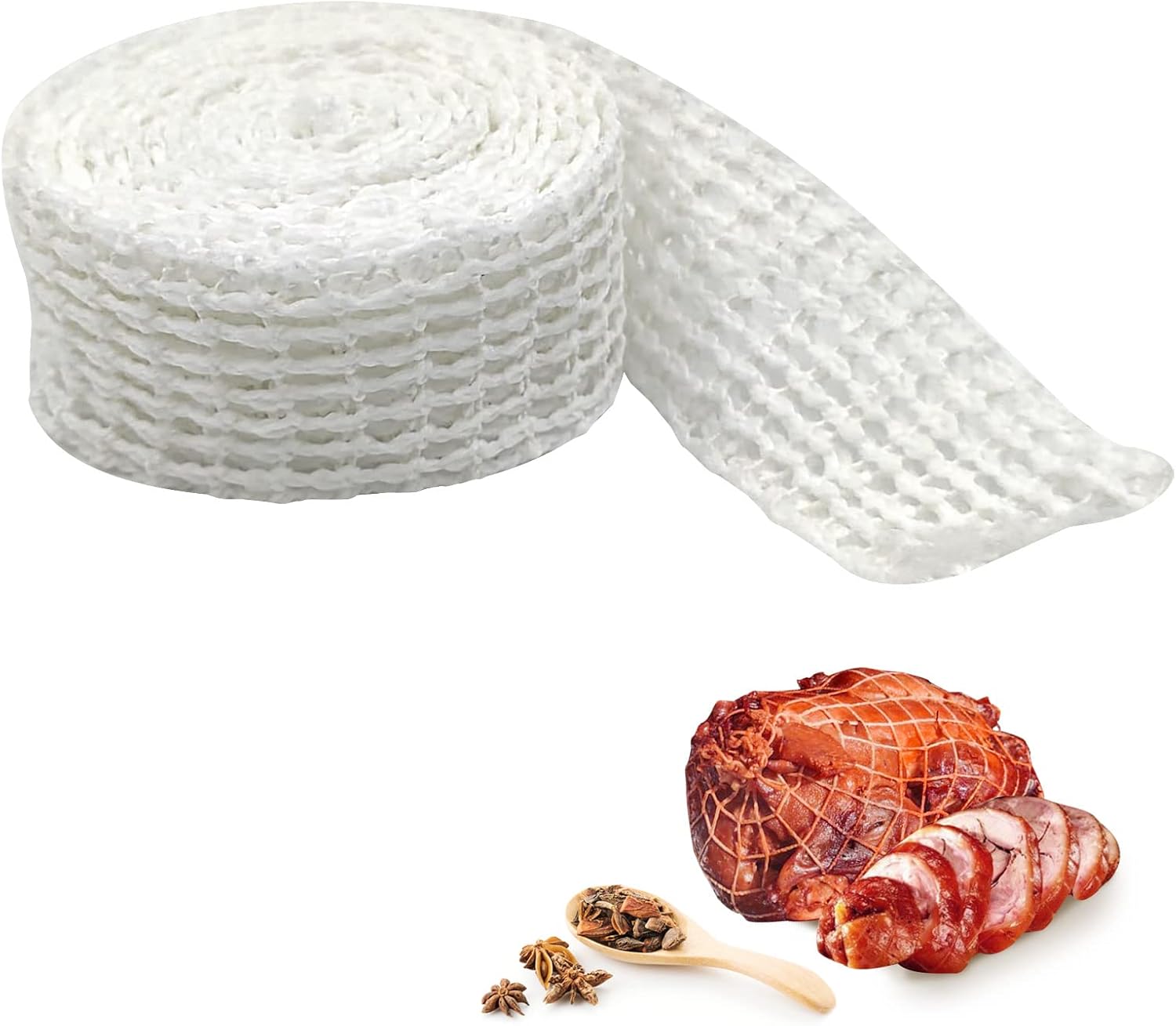 Meat Netting Roll, Elastic Beef Netting Ham Sock Twine
