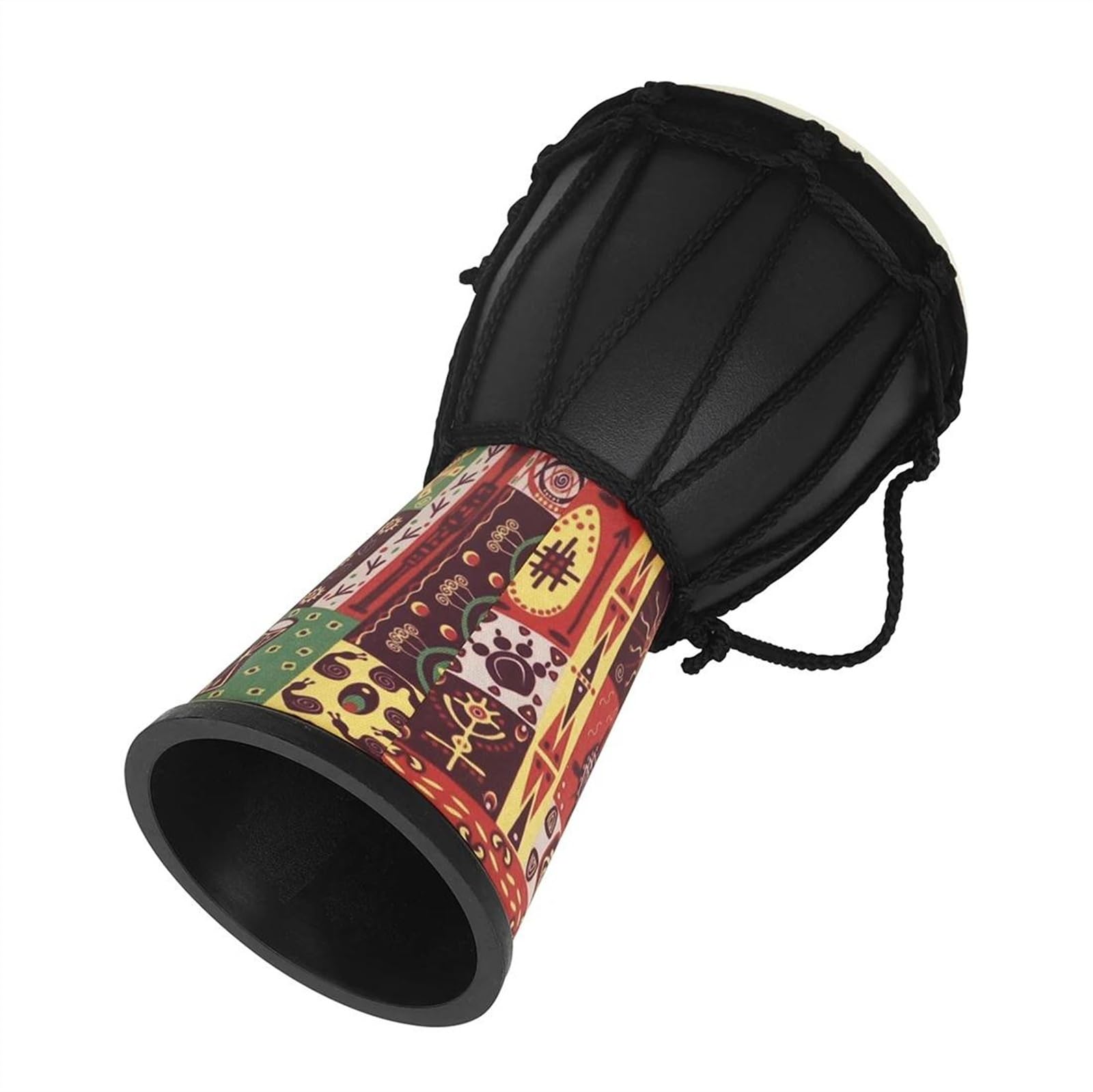 Profesjonalny Djembe 4-calowy Profesjonalny Przenośny Bęben Ręczny ABS Djembe Kolorowy Instrument Perkusyjny Dla Początkującego Perkusisty