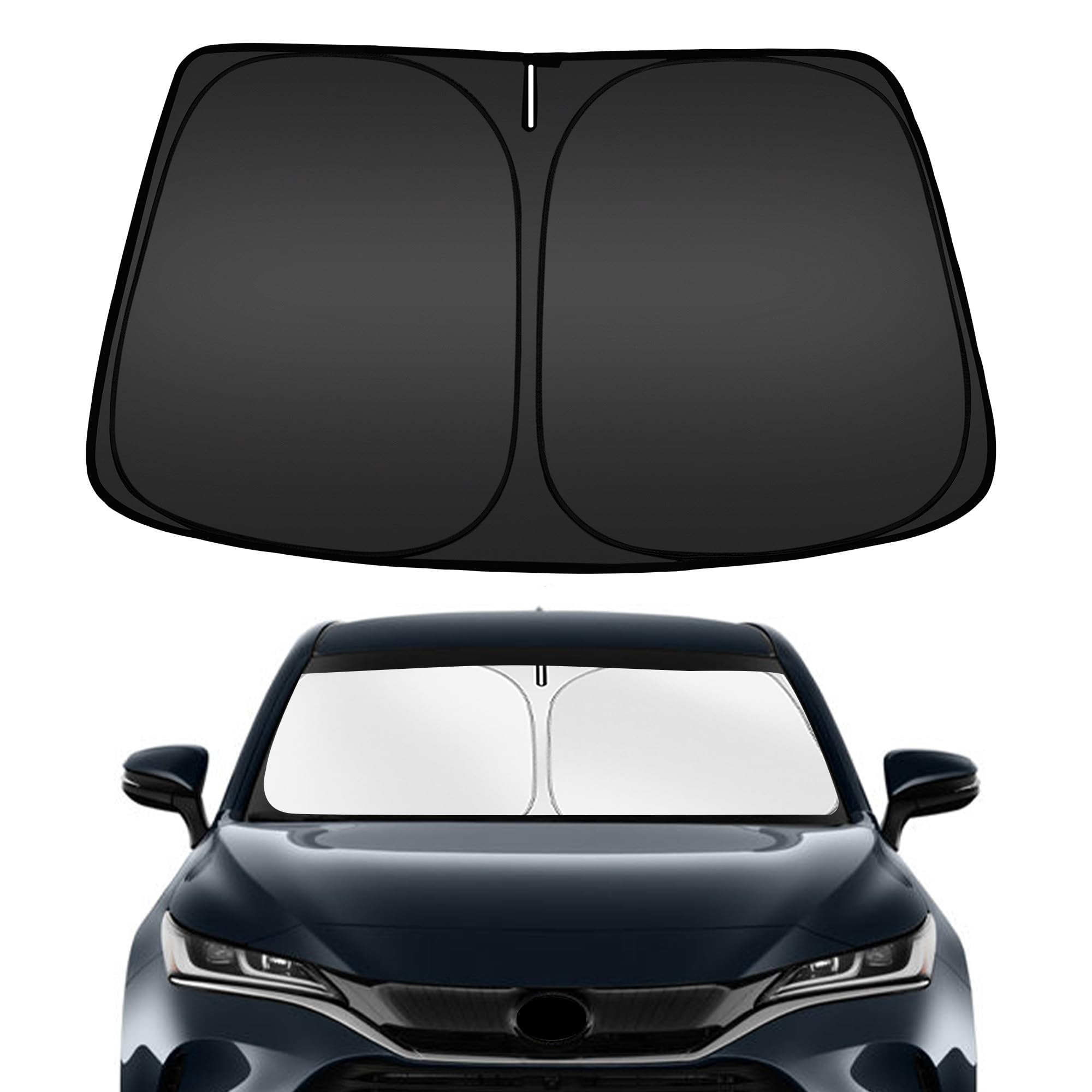 Arismotor Windshield Sun Shade For Toyota Venza 2021 2024 Custom ...