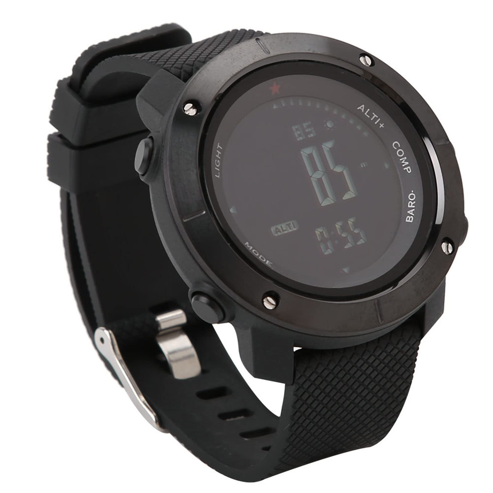 VGEBY Men Watch with Temprature Pressure Step Count Compass Outdoor Multi-Functional Sports Watch