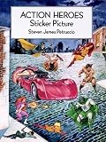 Action heroes sticker picture