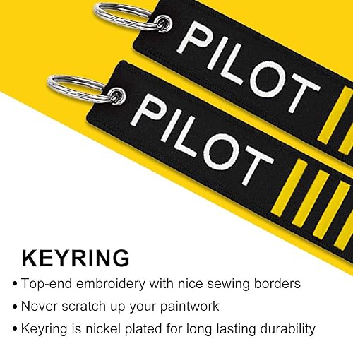 Miniatura 3 de Llavero piloto con llavero, 3 unidades de llavero para motocicletas, scooters, coches y regalos