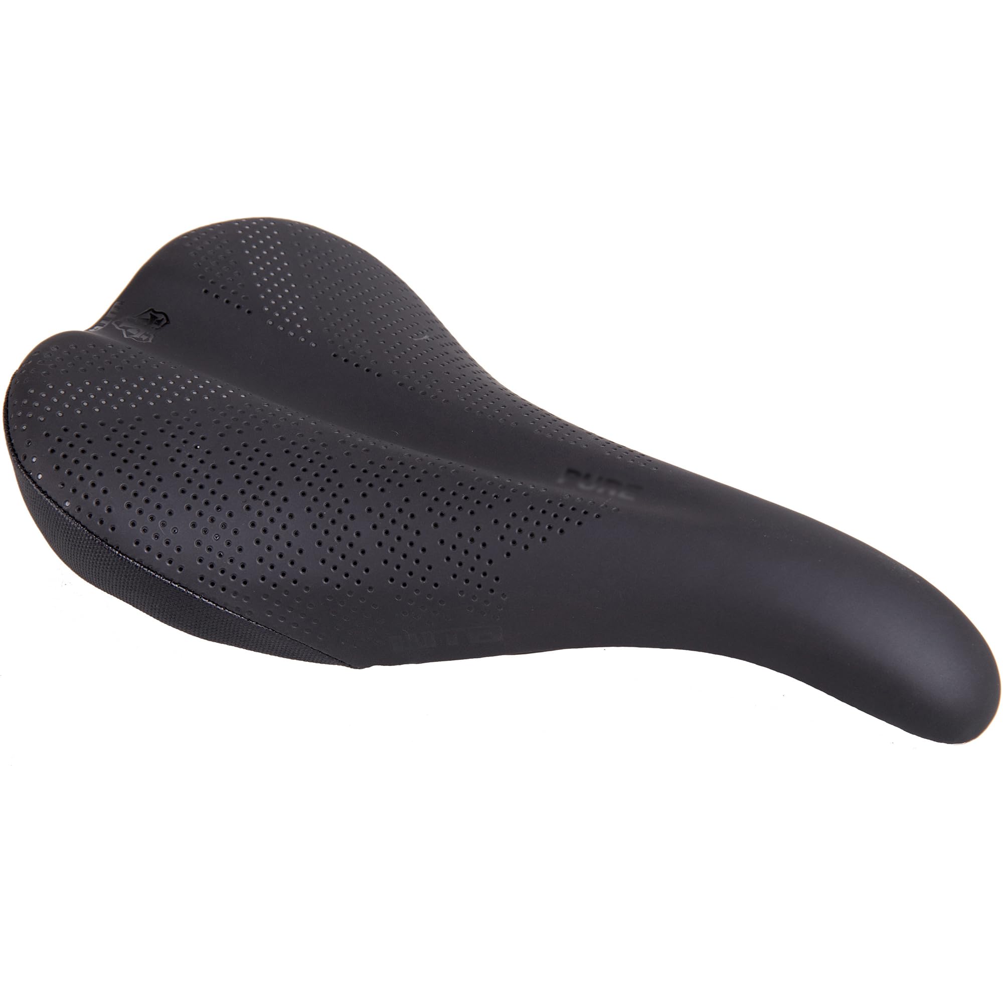 Pure Mountain Bike Seat (Saddle) - Thick All-Day Comfort Padding (2 Rail Options)