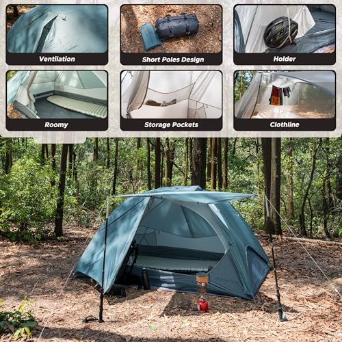 Montiro Wander Hawk 1-2 Person Tent
