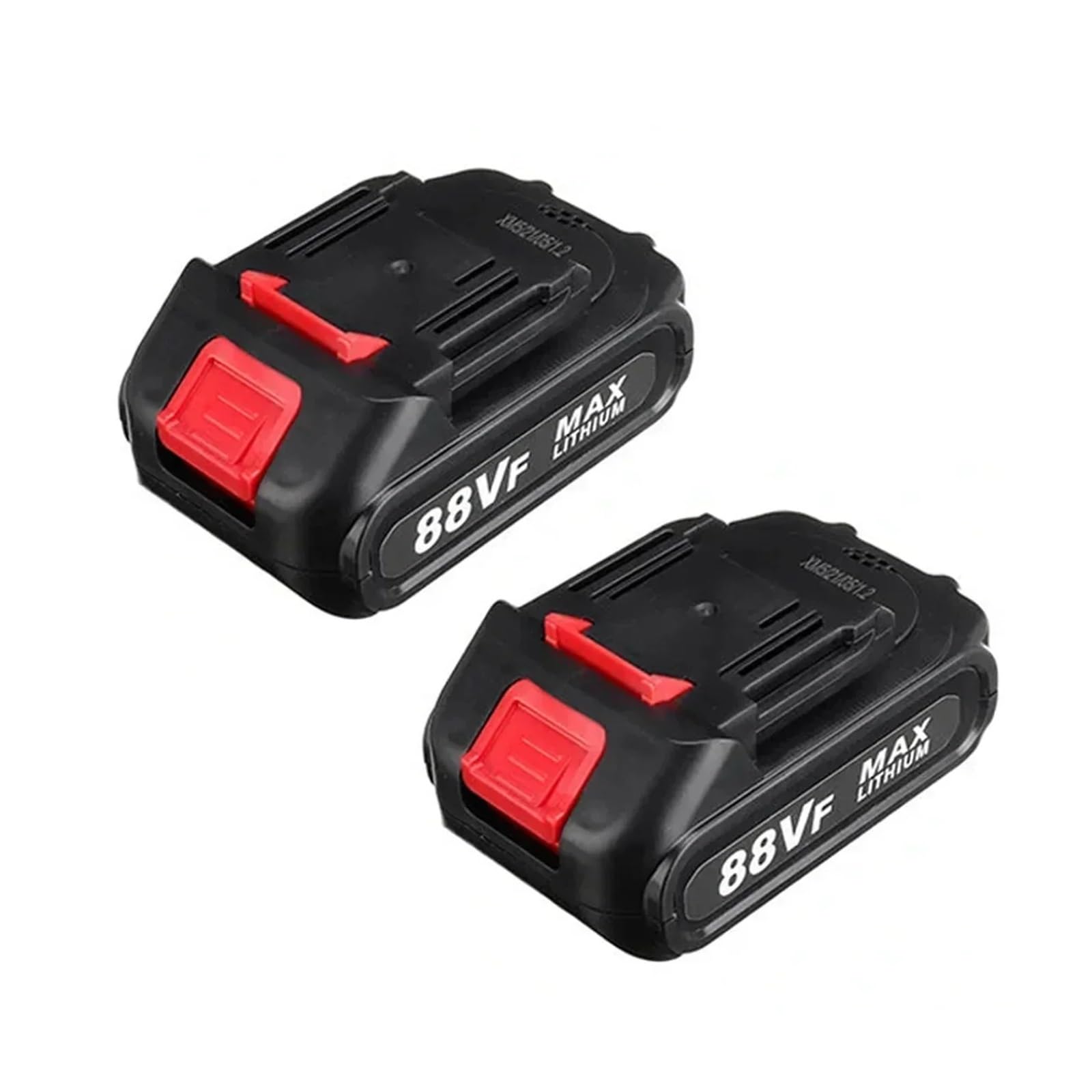 ,Compatibile con Makita, batteria ricaricabile for utensili elettrici agli ioni di litio | Batteria elettrica cordless ad alta capacità 88VF Batteria sostitutiva for utensili da 88 V(2 Battery)
