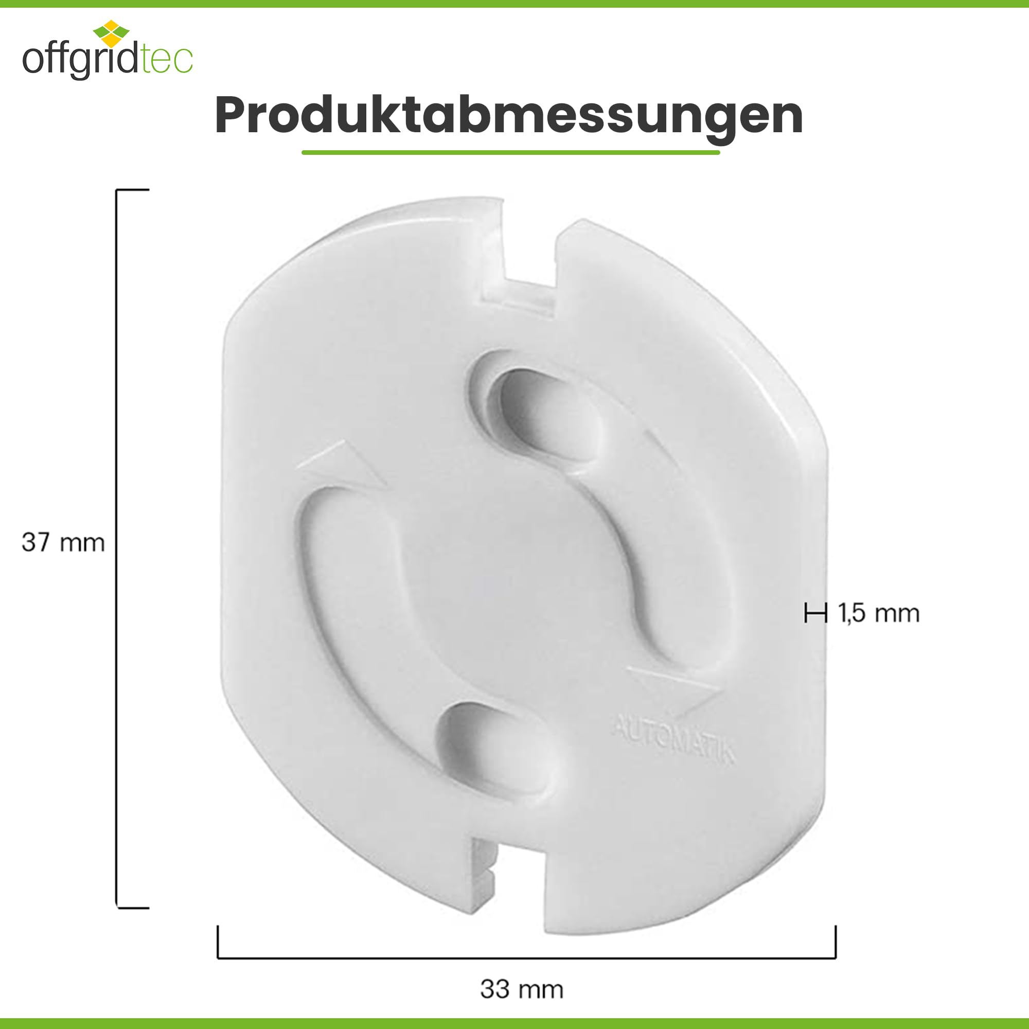 Offgridtec 20 x gniazdko z zabezpieczeniem przed dziećmi z bezpiecznym 2-kierunkowym mechanizmem obrotowym, osłona gniazdka, mocny klej, zapobiega wypadkom i porażeniom elektrycznym, kompatybilne ze