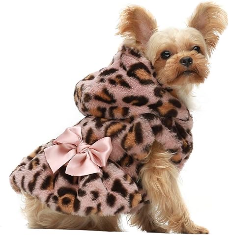 Cheetah print dog clothes Clearance