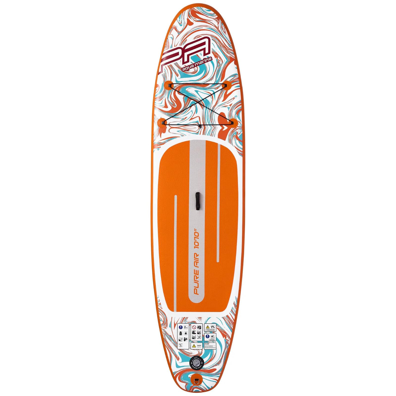 Aqua Marina Pure Air Coast 10'10 SUP Board gonfiabile Stand Up Paddle Set 330 x 82 x 15 cm