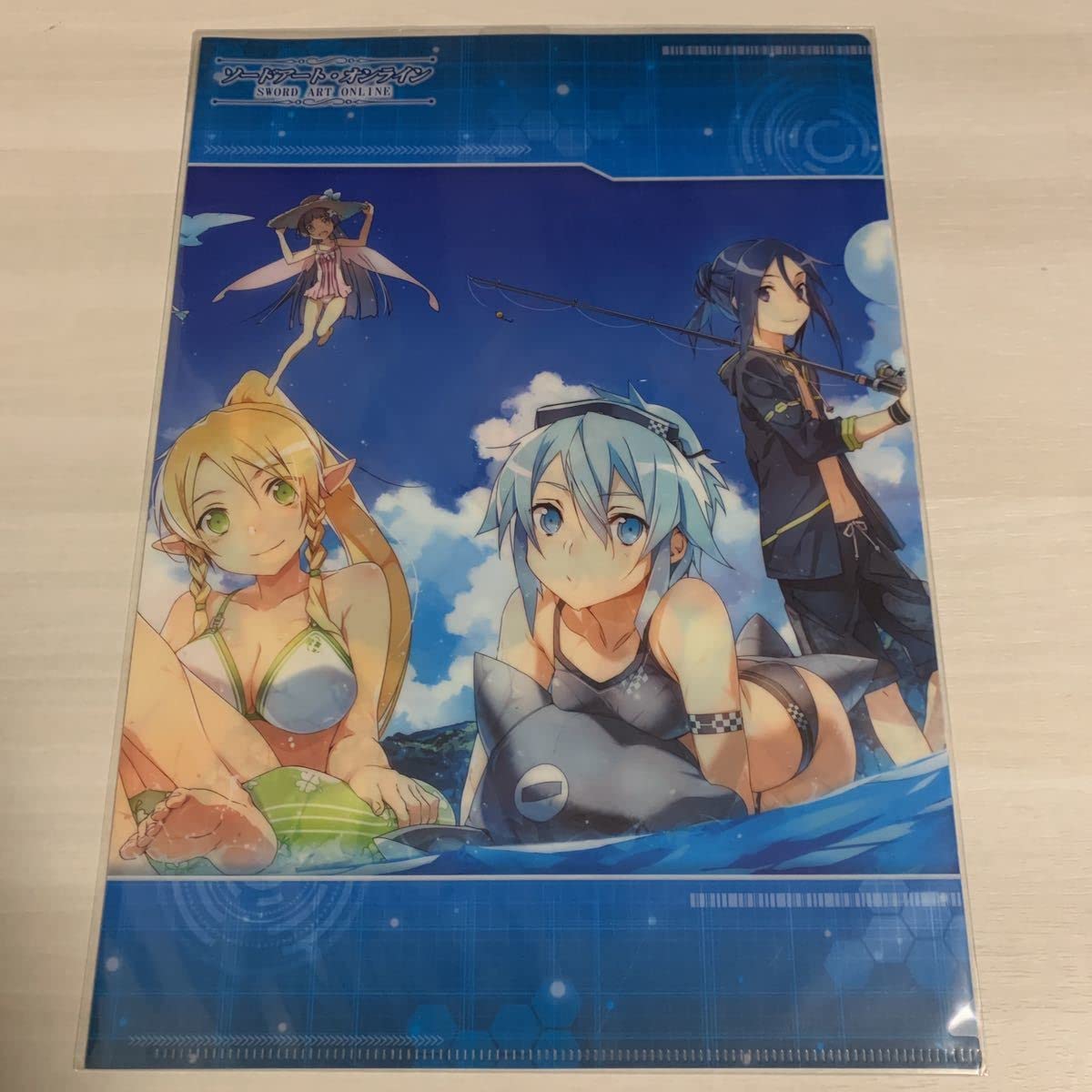Amazon.co.jp: ソードアートオンライン SAO クリアファイル 水着