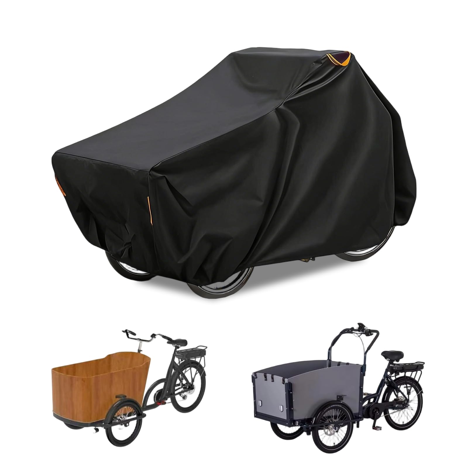 Housse velo pour velo cargo impermeable exterieur housses avec protection UV intégrée