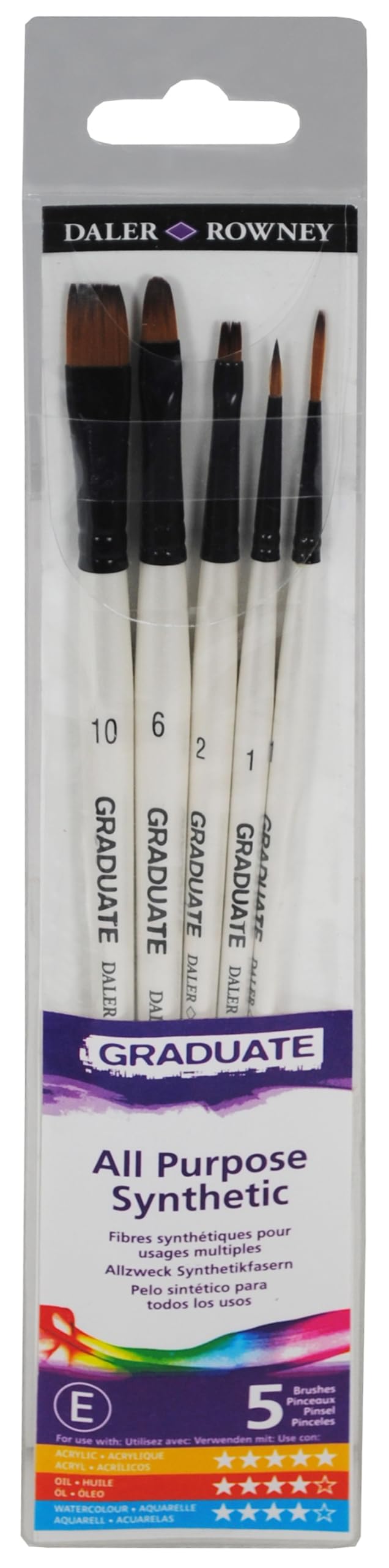 DR 5 Brush Syn Classic Set, E212550001