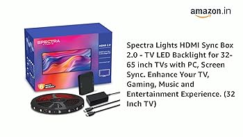 Buy Spectra Lights HDMI Sync Box 2.0 - TV LED Backlight for 32