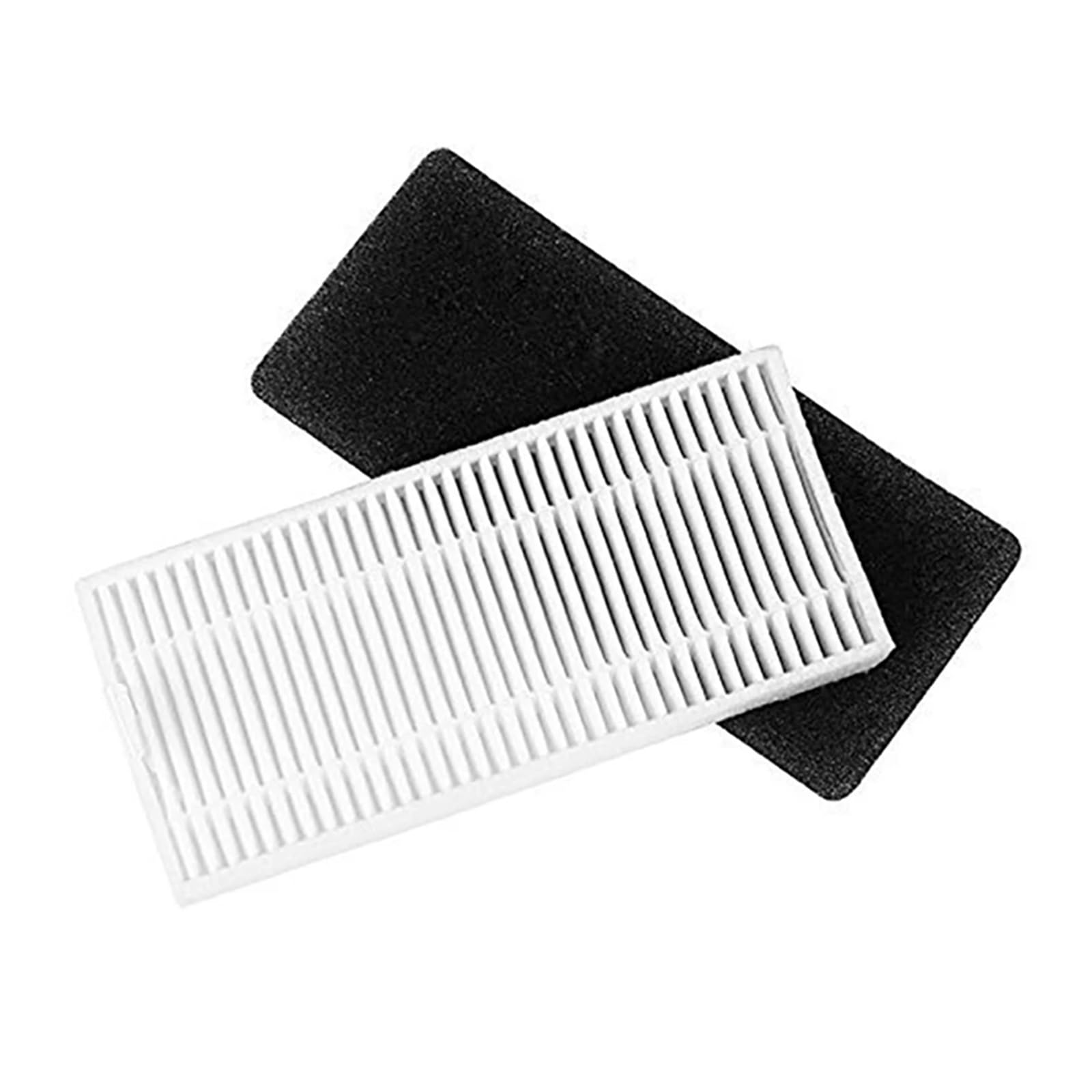 Filtro de Rueda giratoria de Cubierta de Marco de Cepillo Principal de Cepillo Lateral de 18 Uds. Compatible con aspiradora ECOVACS DEEBOT 600 601 605 710 N79 N79S Spar.