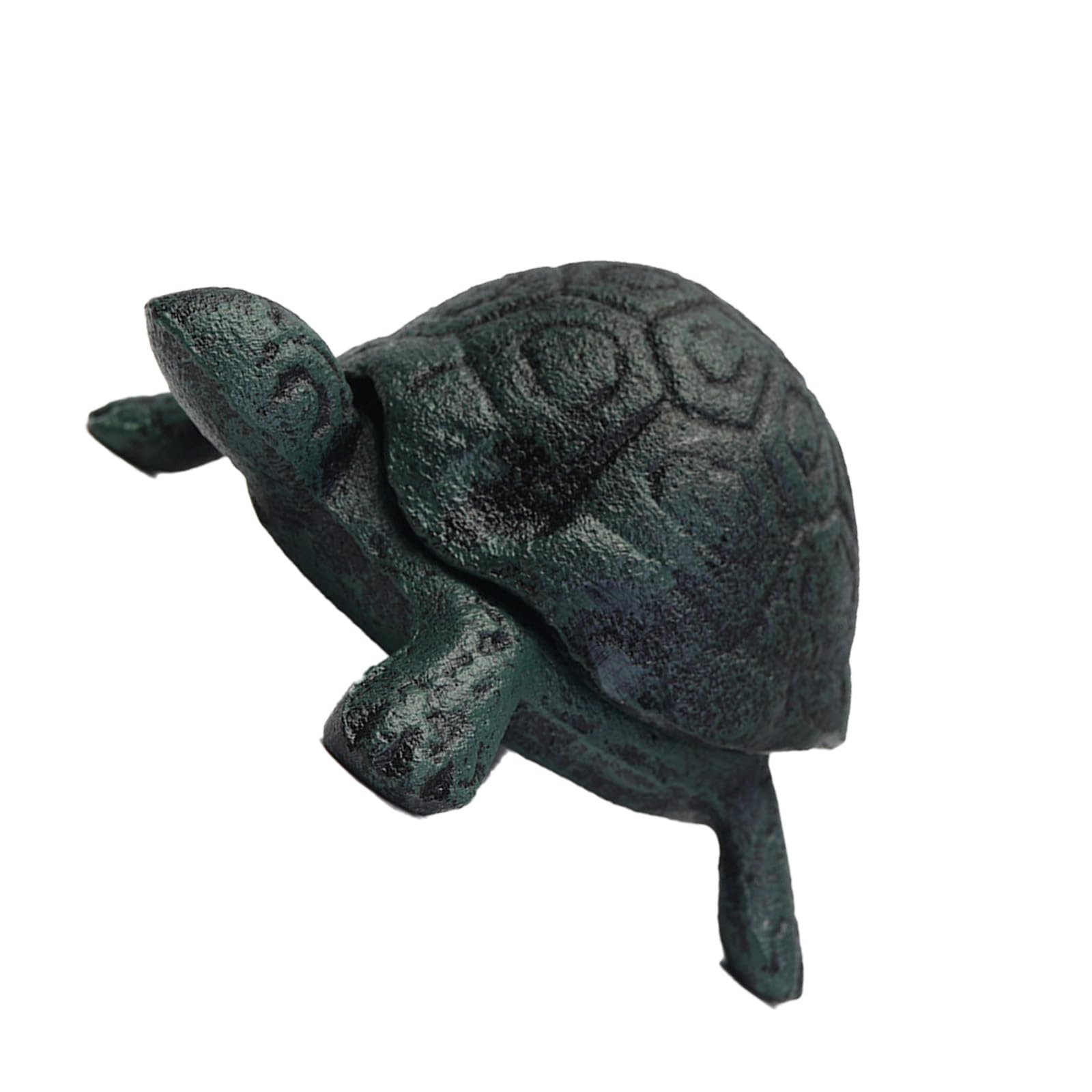 Lerpwige Animal-Themed Cast Iron Turtle Keys Hider – Outdoor & Indoor Hidden Keys Storage Garden Decor For Jewelry Rings Spare Holders