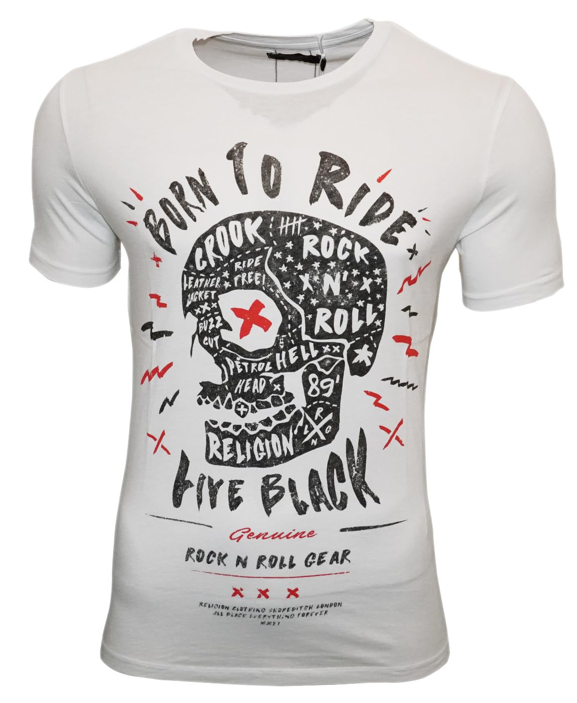 Religion Clothing Born to Ride - Camiseta para hombre