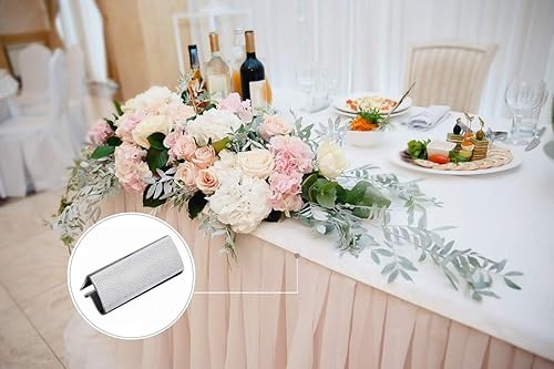 Miniatura 3 de NAVADEAL Clips de mantel para mesa de 34 a 1 pulgada con gancho, paquete de 25 unidades, ideal para bodas, hogar, reuniones, fiestas, picnic, patio,