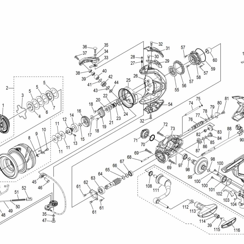 Generisch Stradic FB/FK CI4+ Line Roller Set - Schnurlaufröllchen (with Bearing)