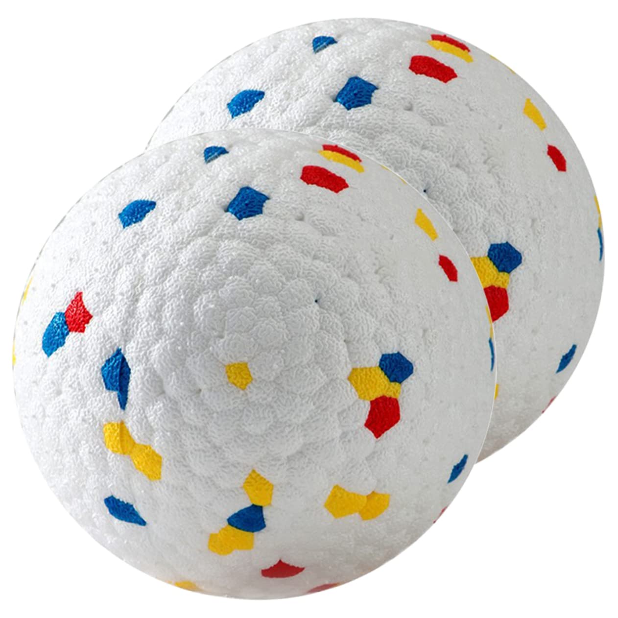 YARNOW 6pièces Balles Rebondissantes pour Chiens Jouets à Mâcher Et Résistants pour Chiots pour Intérieur Et Extérieur