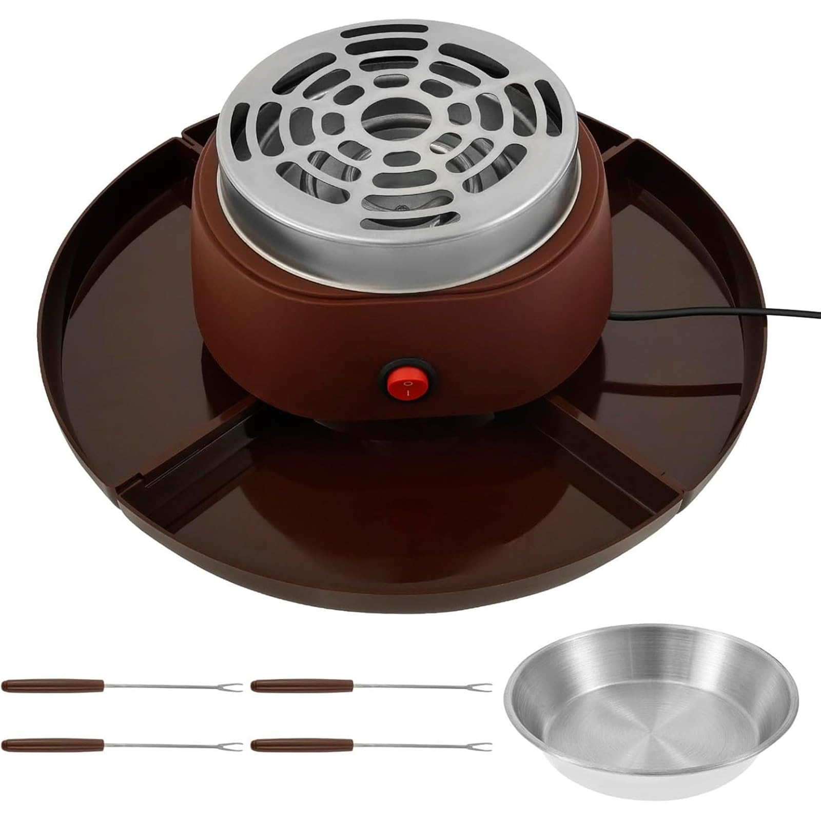 Máquina For Hacer S'Mores Y Fondue 2 En 1, 5 Accesorios