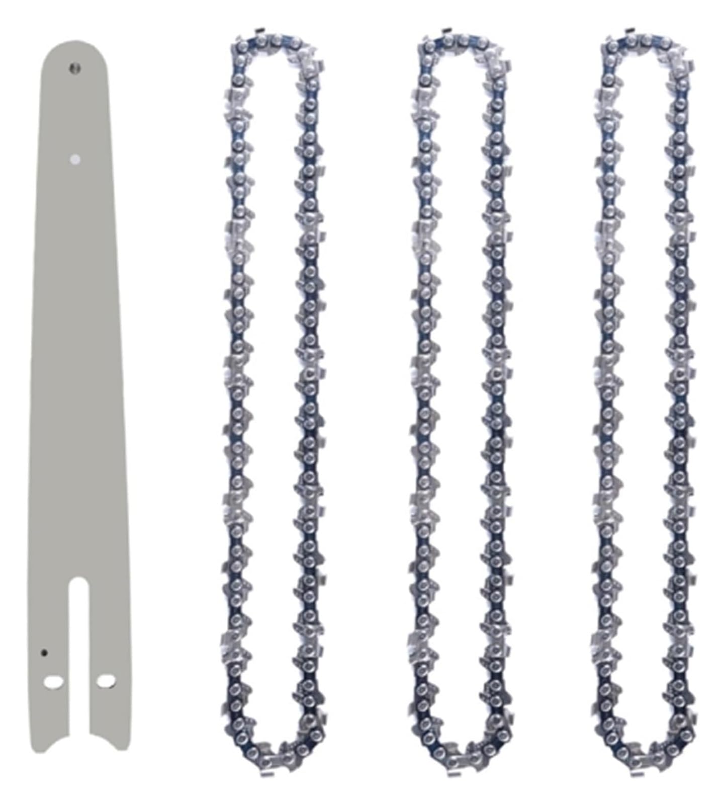 cskky 4 6 Inch 8 Inch Chainsaw Guide Bar Chain Set 1/4''P for Mini Electric Chain Saw Wood Cutter Power Tools Replacement Spare Chains .oth