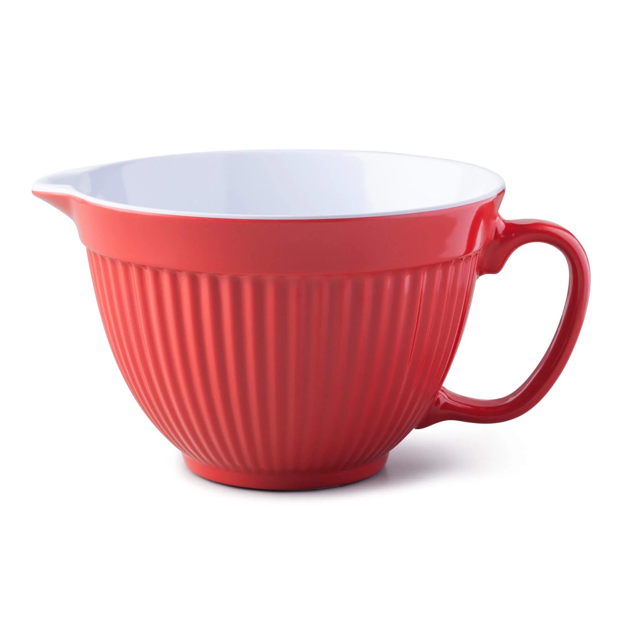 Zeal Melamine Mixing Bowl Jug 20CmRed from B&Q