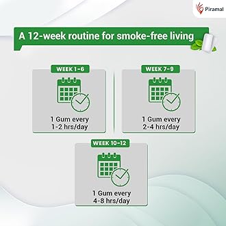 Nixit Nicotine Gum | 2mg | Pack of 15 (150 Count)| 10 Gums each pack | Frost Mint | Sugar Free | Helps Quit Smoking in 12 weeks | WHO Approved Therapy | Aids in Smoking Cessation