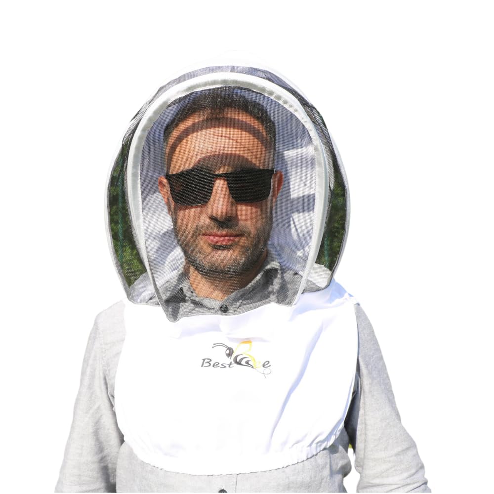 Best Bee Chapeau Apiculteur , Tissu Épais en coton, léger et facile à transporter et à porter, anti guêpes & abeilles